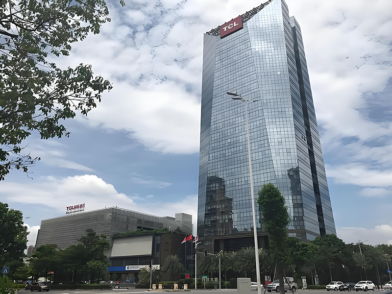 惠州市TCL科技集團。地址：惠州市仲愷高新區惠風三路17號
